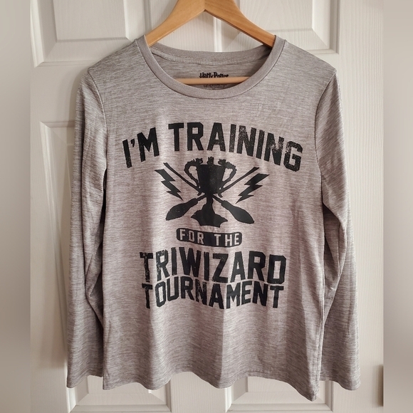 NWOT Triwizard Tournament Long sleeve performance graphic tea size 2XL juniors - Picture 2 of 4